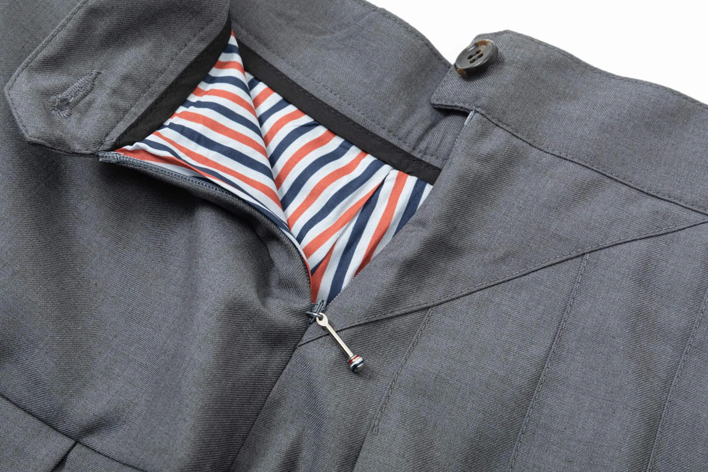 𝑻𝒉𝒐𝒎 𝑩𝒓𝒐𝒘𝒏𝒆 (Original 2 ) Thom Browne: 1:1 : Gray Black Size：0123